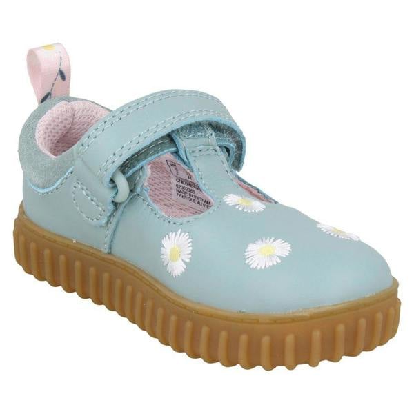 Clarks Girls Clarks Casual T-Bar Shoes - Cove Spring T