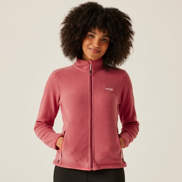 Regatta Women's Floreo IV Full Zip Fleece Jacket - Mineral Red