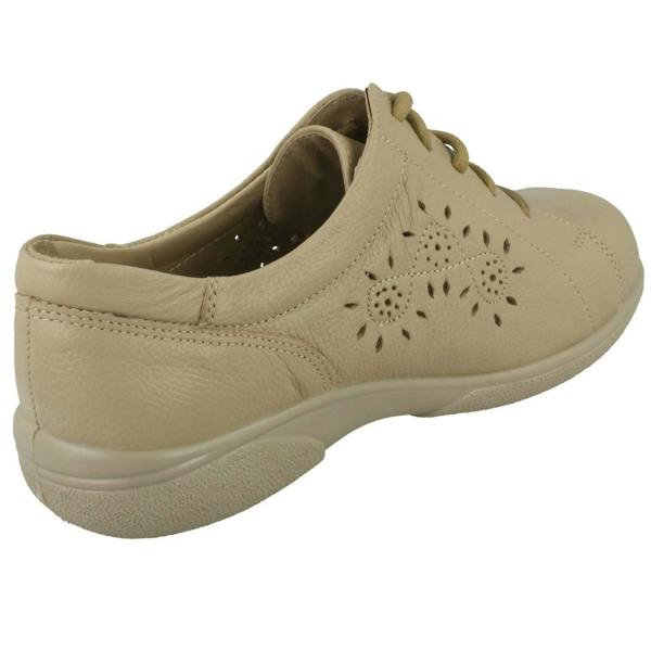 DB Shoes Ladies Easy B Lace Up Trainers With Flower Detailing Carmen