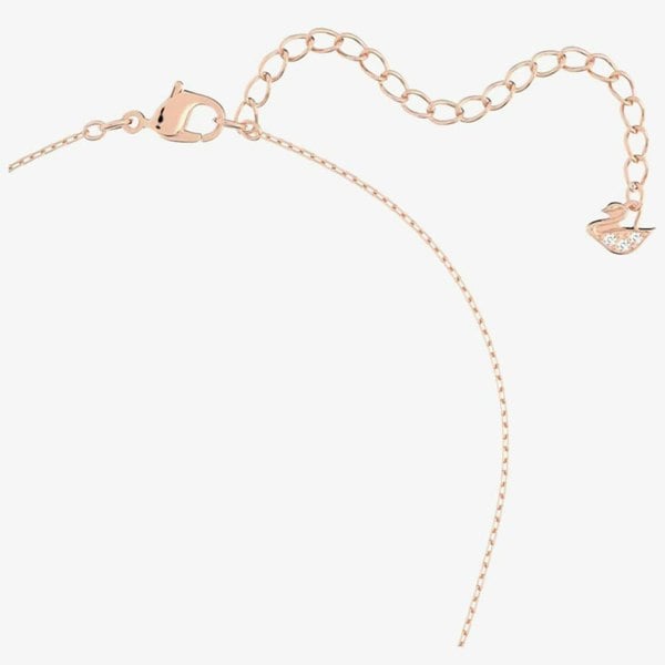 Swarovski Infinity Heart Two Colour White Crystal Necklace 5518865