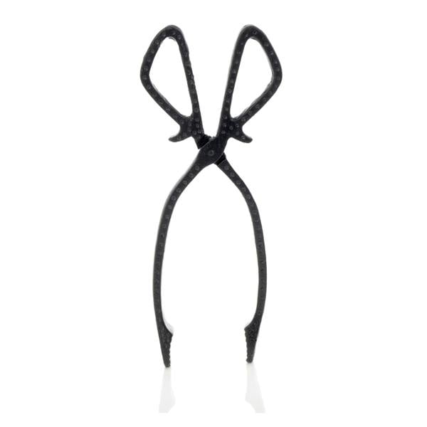 Leecroft Heavy Duty Coal Tongs Black - One Colour - 