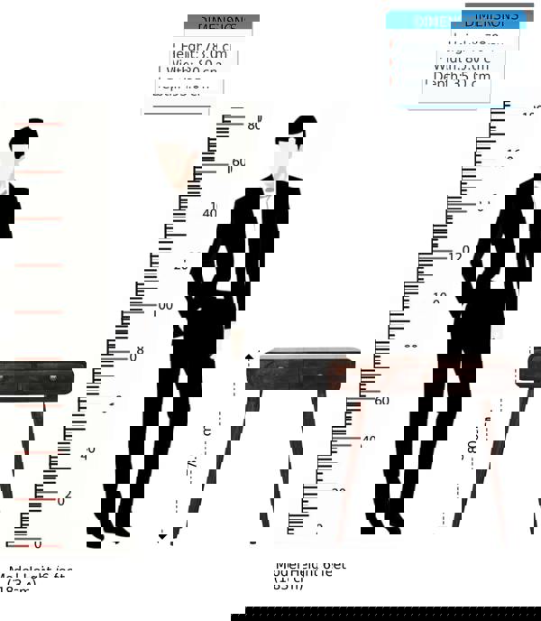 Artisan Furniture California Walnut Curved Hallway Table