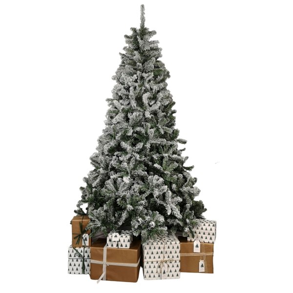 Samuel Alexander 7ft (2.1m) Snow Flocked Woodcote Spruce Artificial Christmas Tree