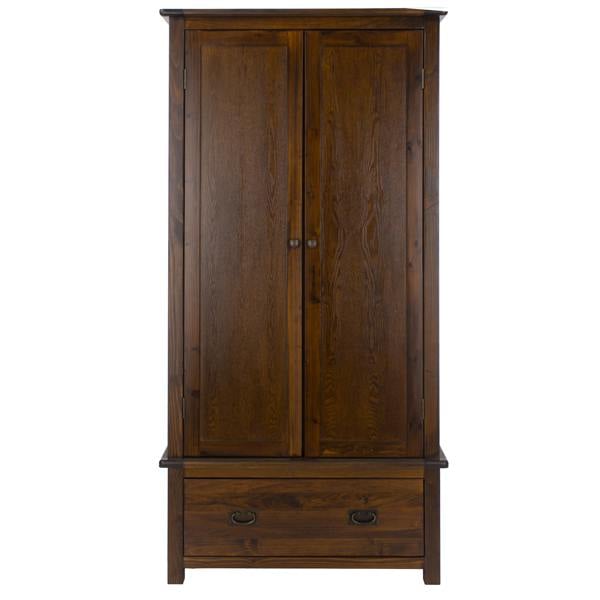 Core Products Boston 2 Door & 1 Drawer Wardrobe