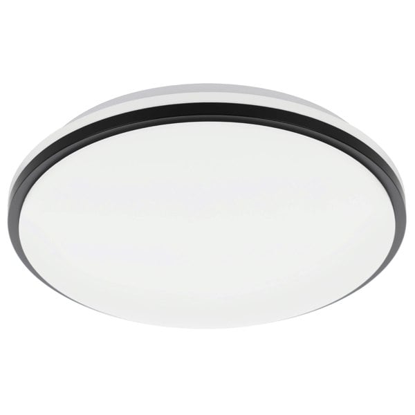 EGLO Pinetto LED White/Black Circular Ceiling Light