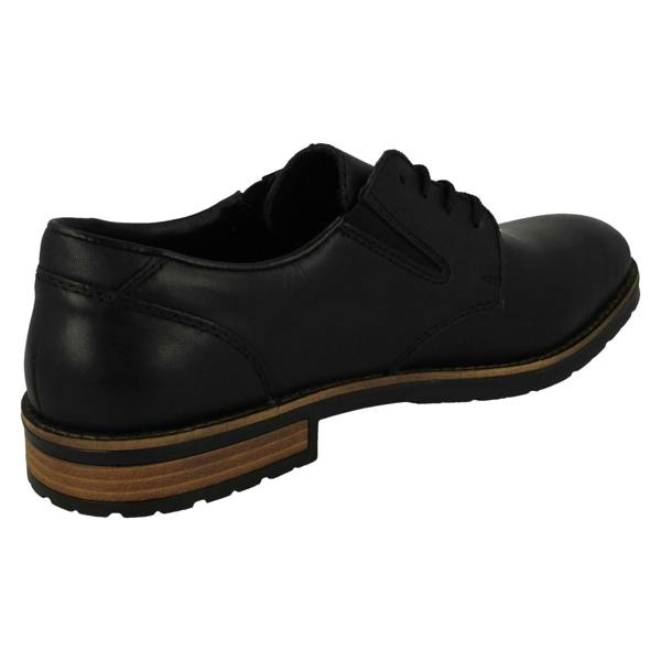 Rieker Mens Rieker Gusset Detailed Lace Up Shoes 14621