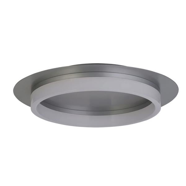 Lighting Collection Silver LED Ceiling Flush
