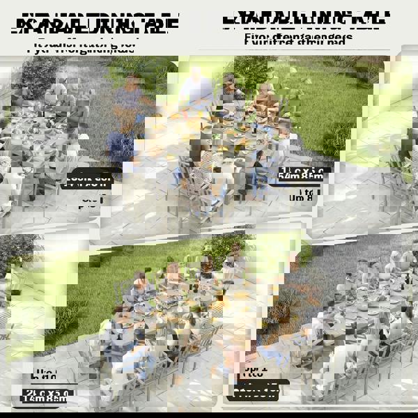 Extendable Outdoor Dining Table