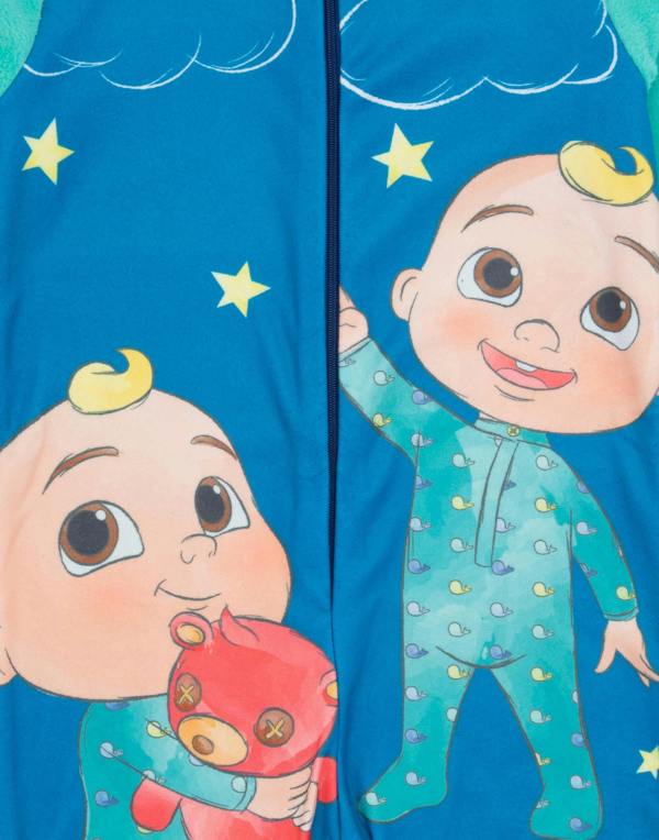 Cocomelon Unisex Kids Blue Jj Onesie