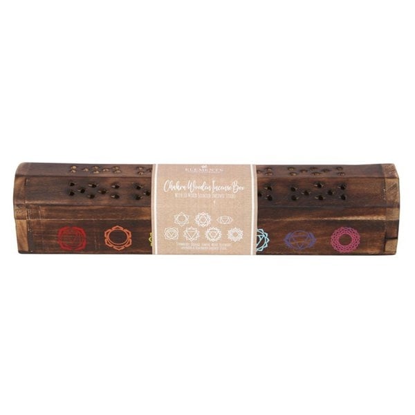 Serano Chakra Wooden Mixed Incense Box Set