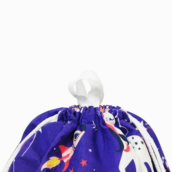 Space Unicorn Toy Storage Bag - Happy Linen Company