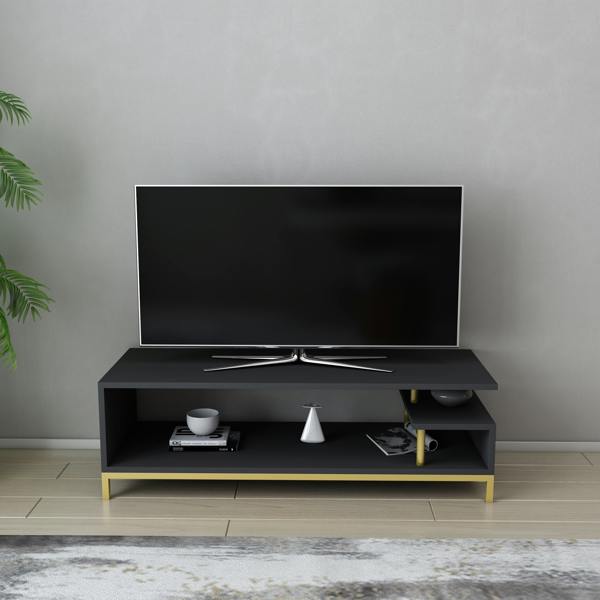 Decorotika Reilly Modern Tv Stand TV Cabinet for TV's up to 55"