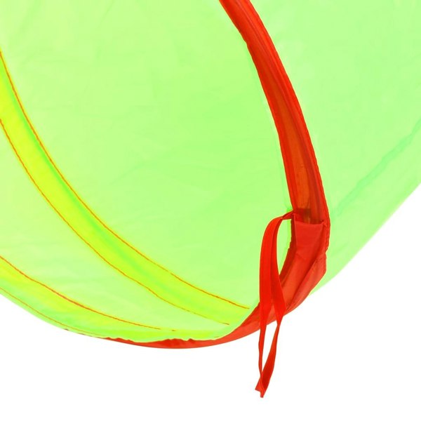 Berkfield Children Play Tunnel with 250 Balls Green 175 cm Polyester