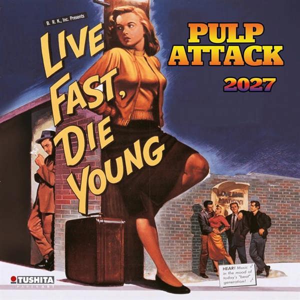 Pulp Attack Calendar 2027, Wall Calendars, Month To View, Entertainment, Gift