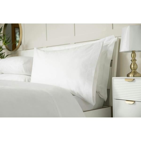Belledorm Egyptian Cotton Deep Fitted Sheet - White - 