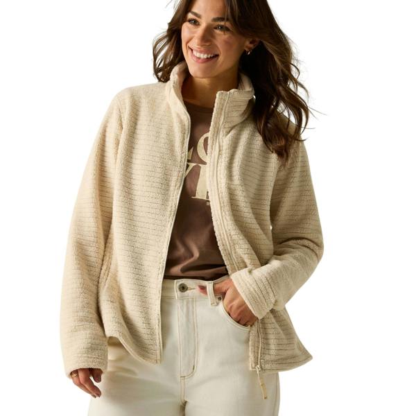 Regatta Womens/Ladies Heidy Full Zip Fleece Jacket - Light Vanilla - 