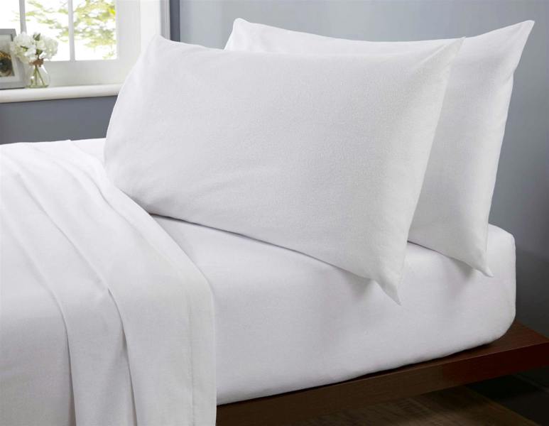 Microfibre Sheet Set - White - King