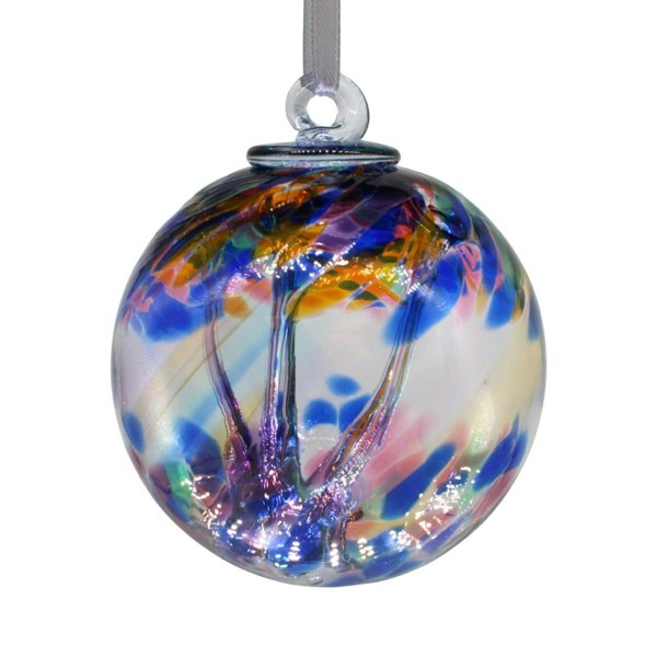 Sienna Glass 10cm Spirit Ball - Seconds