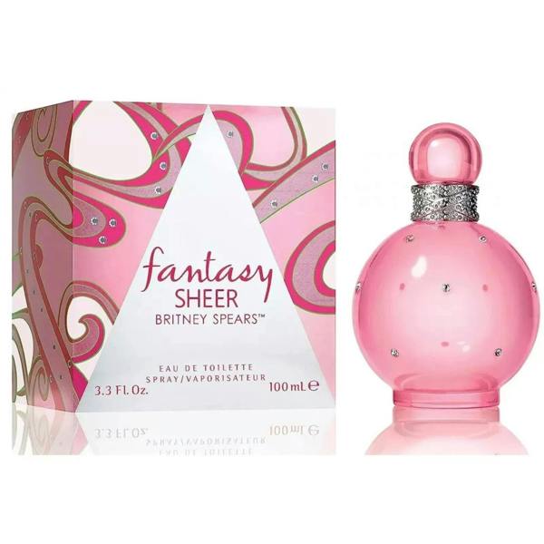 Britney Spears Fantasy Sheer 100ml Eau De Toilette EDT Spray For Her
