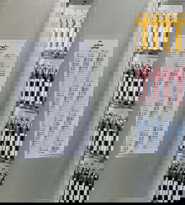 Durable Key Safe 72 Lock Box | Holds 72 Keys | Includes 6 Key Clips