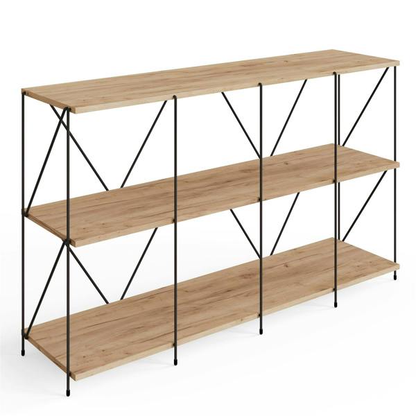 Timber Art Design Leyo Cube Rack 4 x 2 Wotan Oak