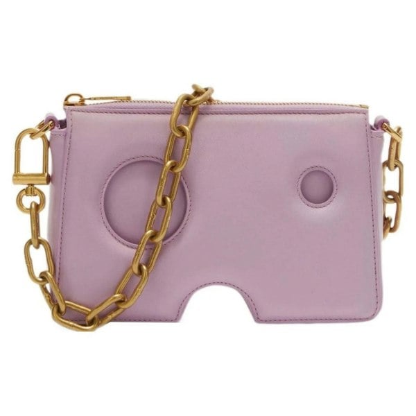 Off-White Burrow Shoulder 22 Lilac Purple Bag