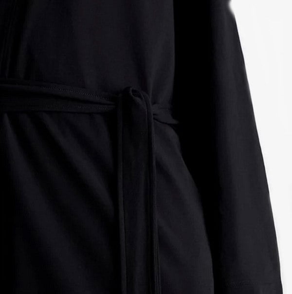 Calvin Klein INTENSE POWER Womens Bathrobe Black