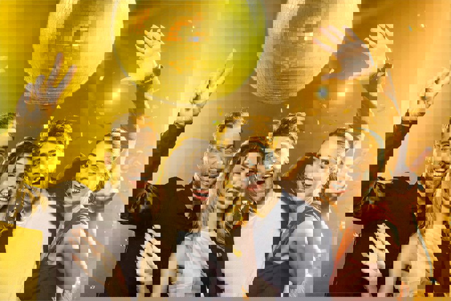 FX Lab Fxlab 20" Mirror Ball Gold  Big