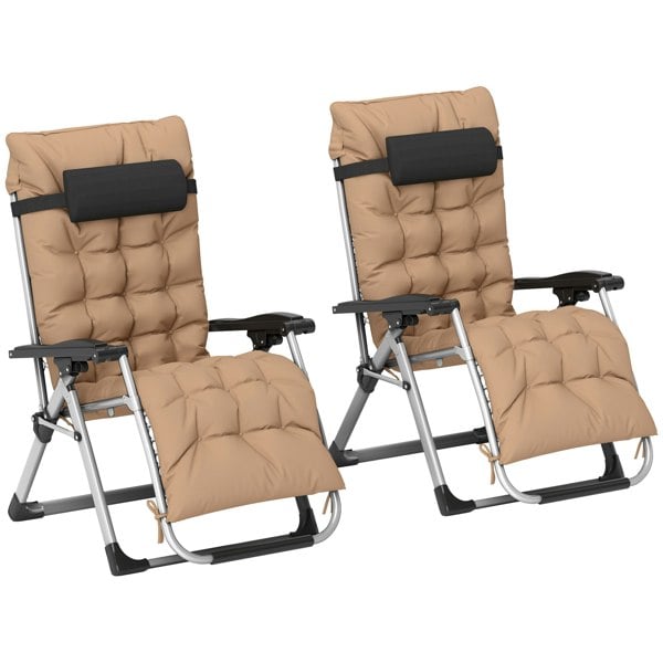 Outdoor Lounge Chair Set