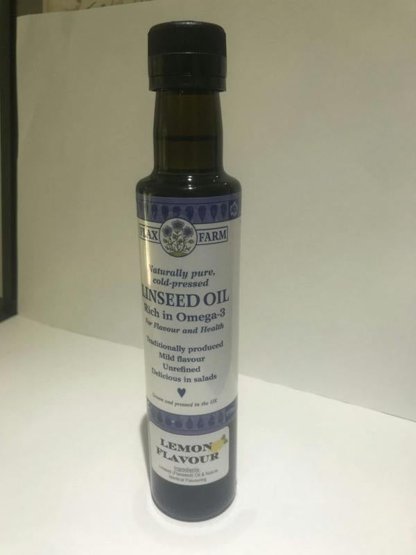 Lemon Flavoured Flaxseed oil 250ml