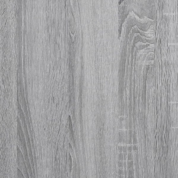 Berkfield Corner Cabinet Grey Sonoma 33x33x132 cm Engineered Wood