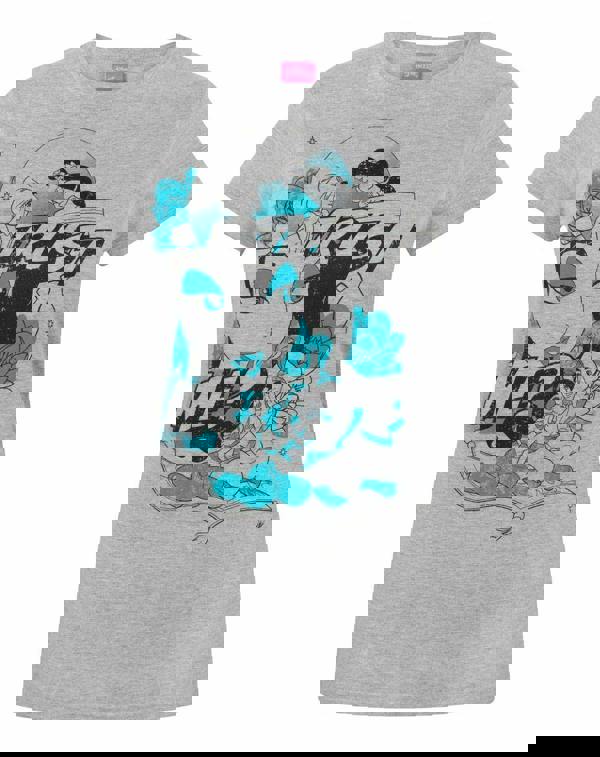 Disney Womens Grey Aladdin Short Sleeved T-Shirt