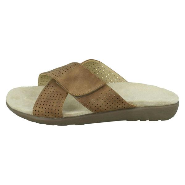 Eaze Ladies Eaze Cross Strap Mules F00295