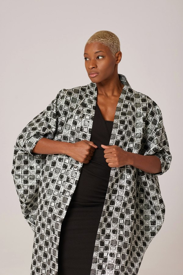 Lioness by TF Squared Midi Jamie Kimono Jacket