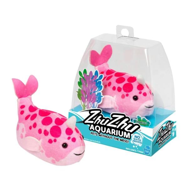 Zhu Zhu Aquarium Zhu Zhu Pets - Zhu Zhu Aquarium Interactive, Collectible Toy Fish - Lorelei
