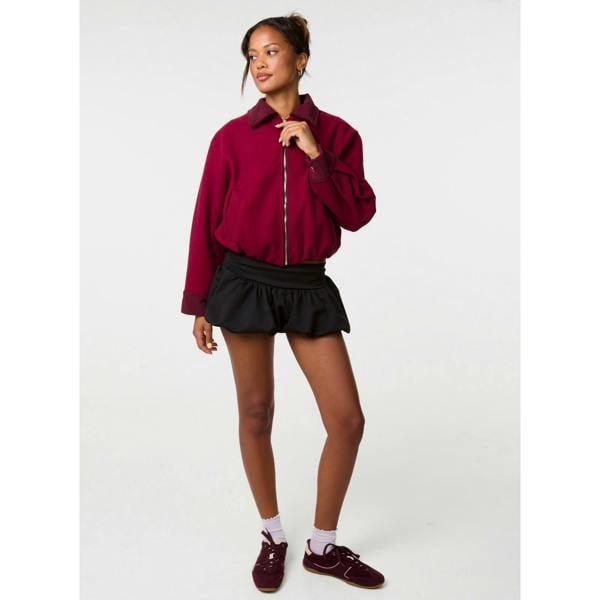Pink Vanilla Puff Ball Mini Skirt