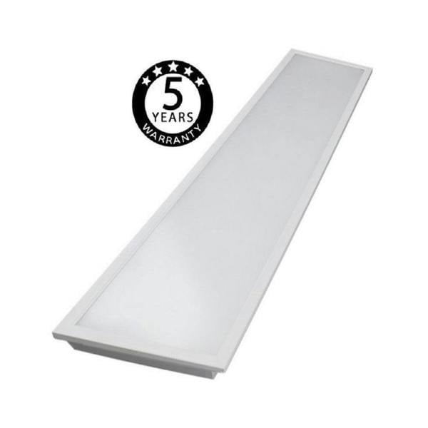 ENER-J 40W LED Backlit Panel Ceiling Lights 1200x300 MM 6500K, Day White, 120x30 cm Rectangular Light for Indoor Lighting | Pack of 6