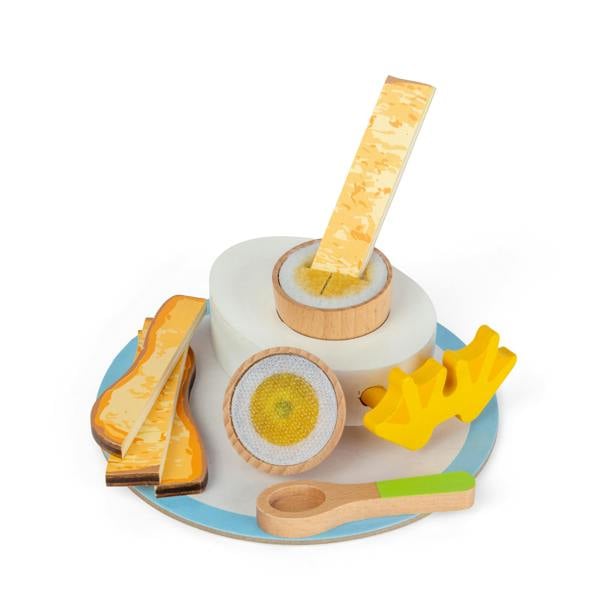 Bigjigs Toys Dippy Egg - Wooden Play Food Set