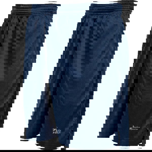 XL ADULT Elastic Lightweight Football Gym Training Shorts - Plain NAVY 42-44"
