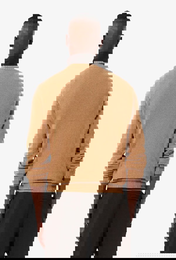 Lacoste Carded Wool Crew Neck Sweater