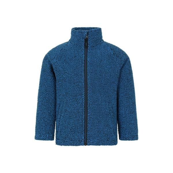 Mountain Warehouse Childrens/Kids Ash Melange Full Zip Fleece Jacket - Blue - 