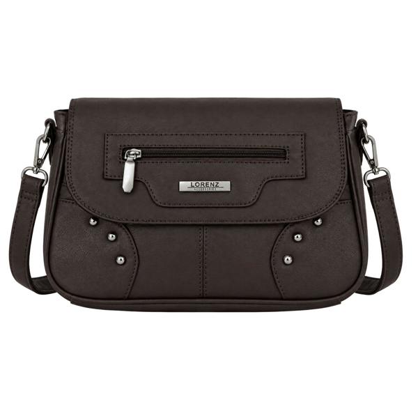 Lorenz Studded Faux Leather Crossbody Bag