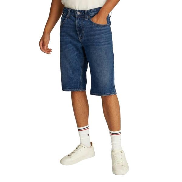 Tommy Jeans Mens Ronnie Denim Shorts - Dark Denim - 