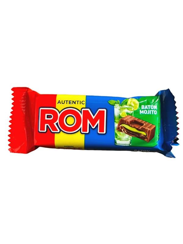 ROM Chocolate bar with mojito cream 30g
