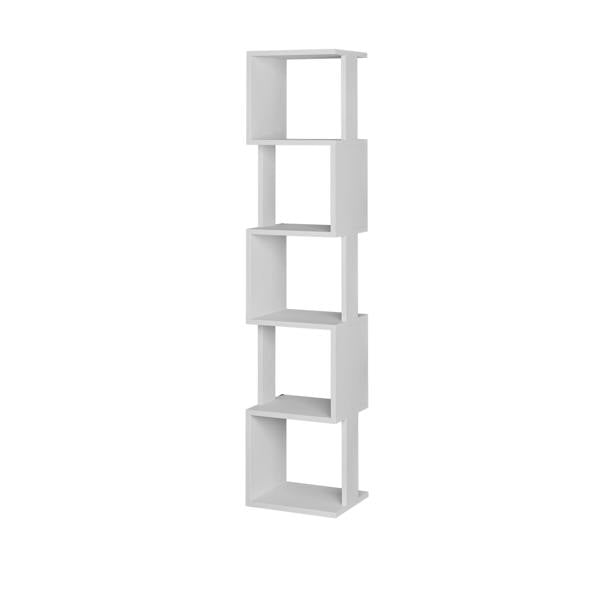 Decortie Piri 5 Tier Tall Freestanding Bookcase (H) 161cm