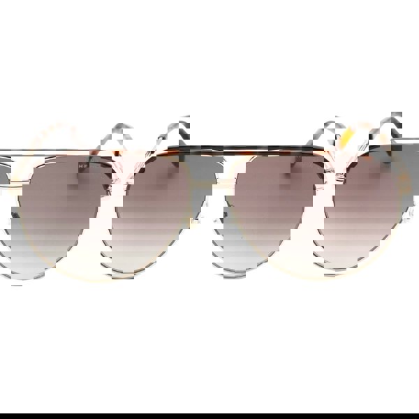 Marc Jacobs Aviator Brown SF Lensed Havana Gold Sunglasses