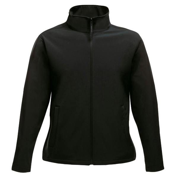 Regatta Professional Womens/Ladies Printable Soft Shell Jacket - Black/Black - 