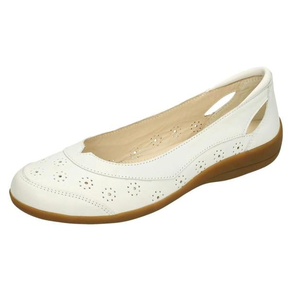 Padders Ladies Padders Cut Out Ballerina Flats Demi 2