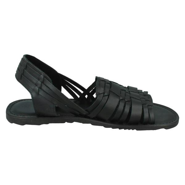 Leather Collection Mens Leather Collection Slingback Sandals A0061