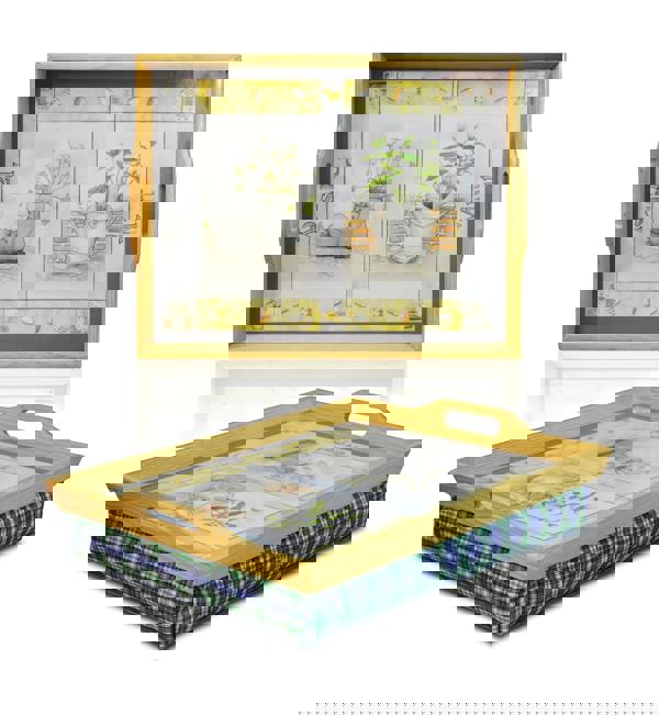 Aidapt Wooden Lap Tray with Cushion 100x495x385